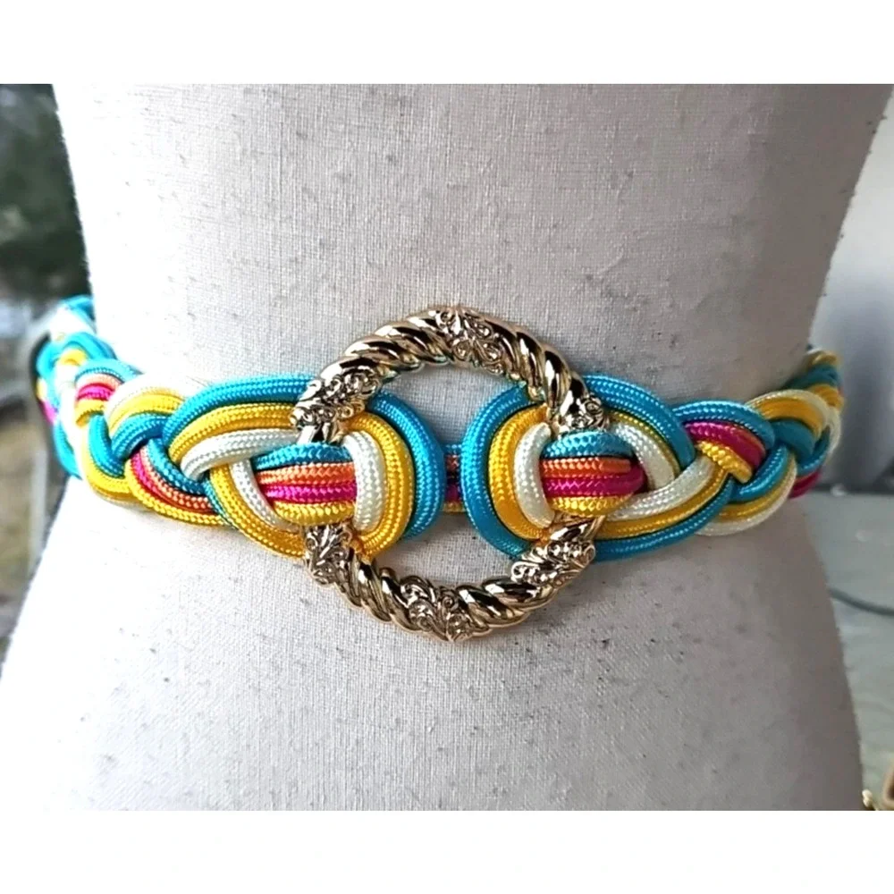 VTG 80s Rope Statement Belt 40